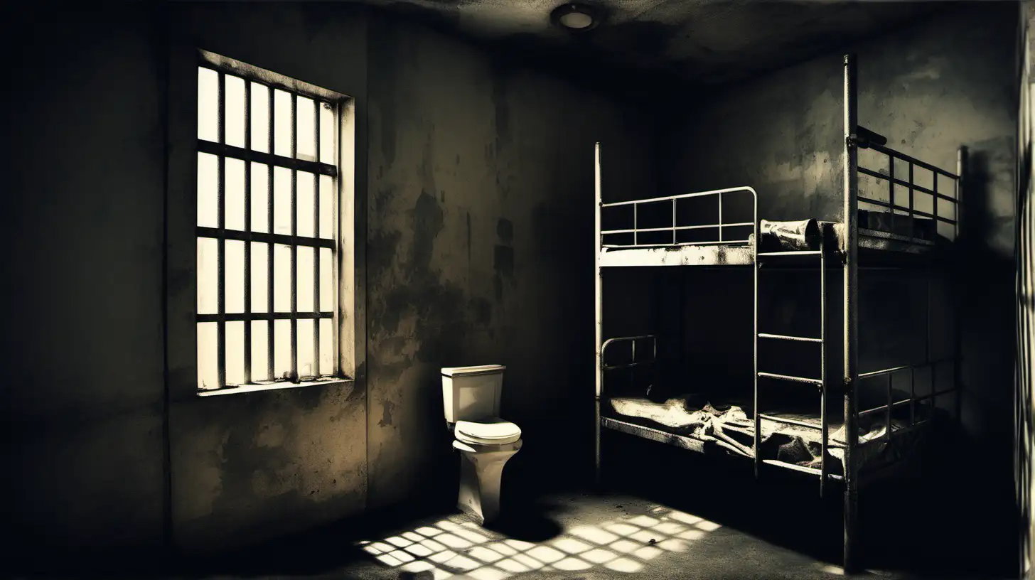 Cover art for Prison simulator ⋆.˚, a prison scenario on AI Dungeon