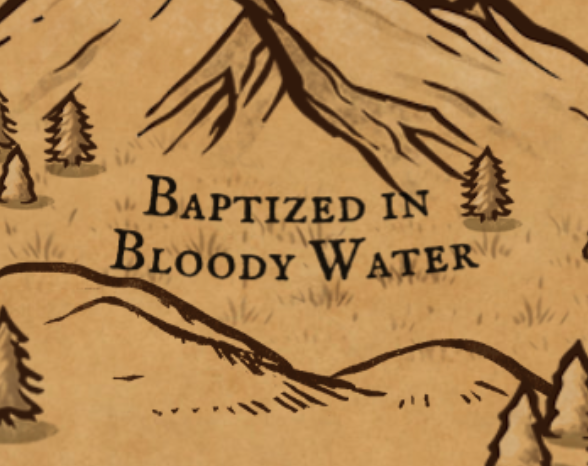 Cover art for Baptized in Bloody Water, a historic scenario on AI Dungeon