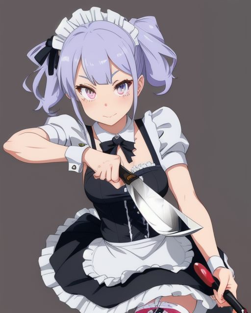 Cover art for Your Own Combat Maid, a maid scenario on AI Dungeon