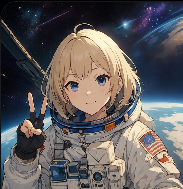 Cover art for Stranded in Space, a romance scenario on AI Dungeon