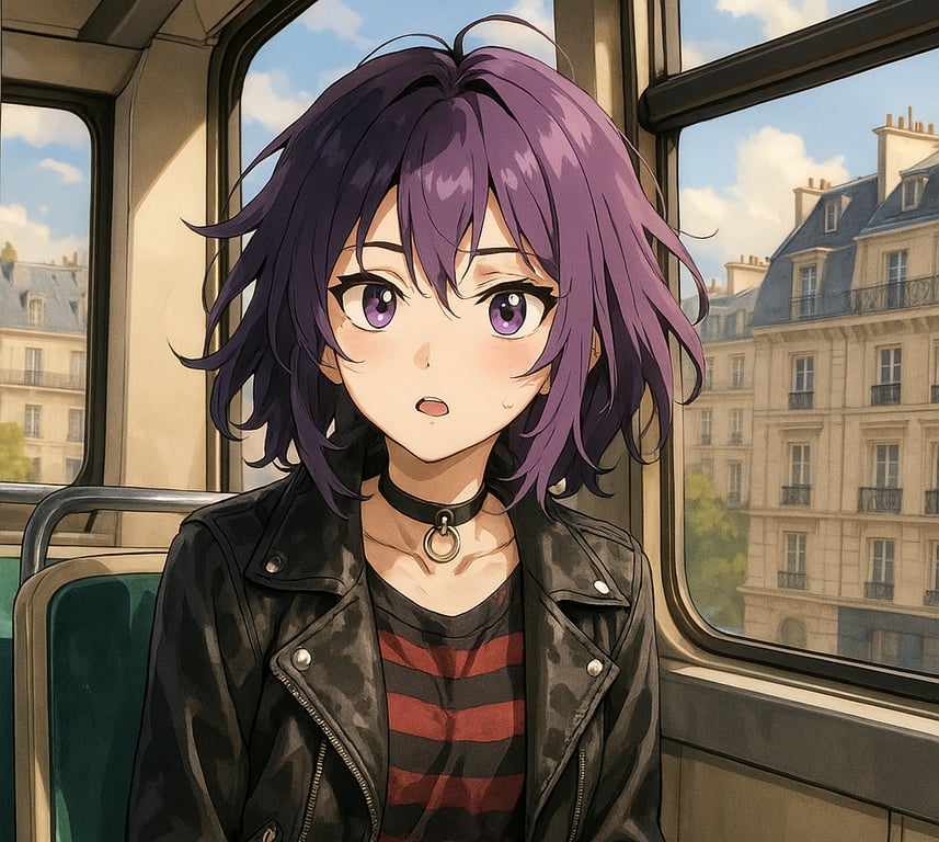 Cover art for Parisian Postcard, a romance scenario on AI Dungeon