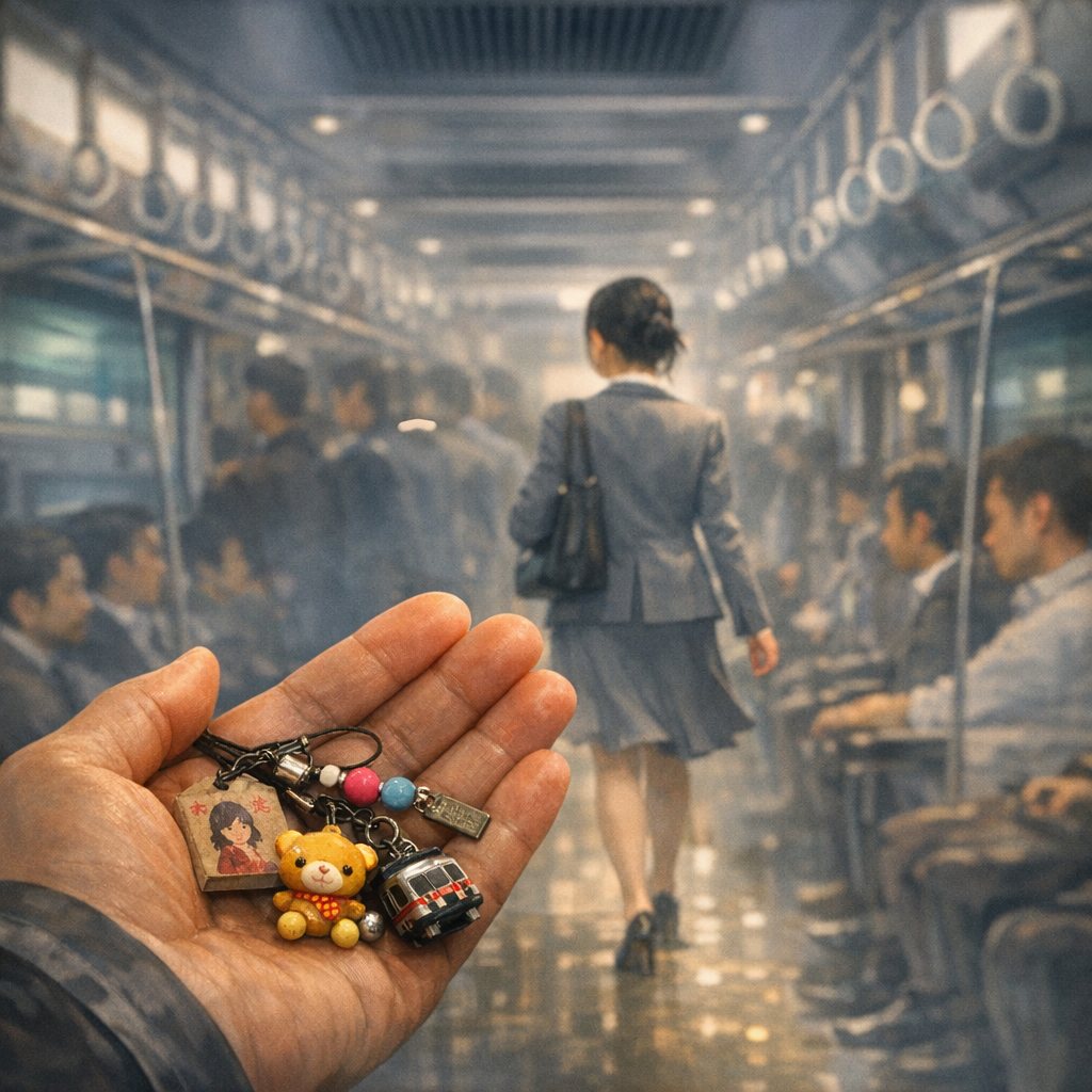 Cover art for Sayonara Station, a romance scenario on AI Dungeon