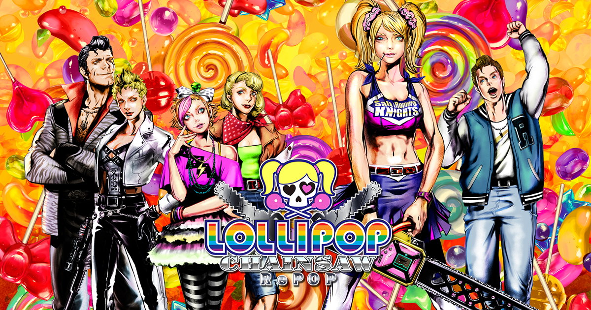 Cover art for Lollipop Chainsaw, a lollipop chainsaw scenario on AI Dungeon