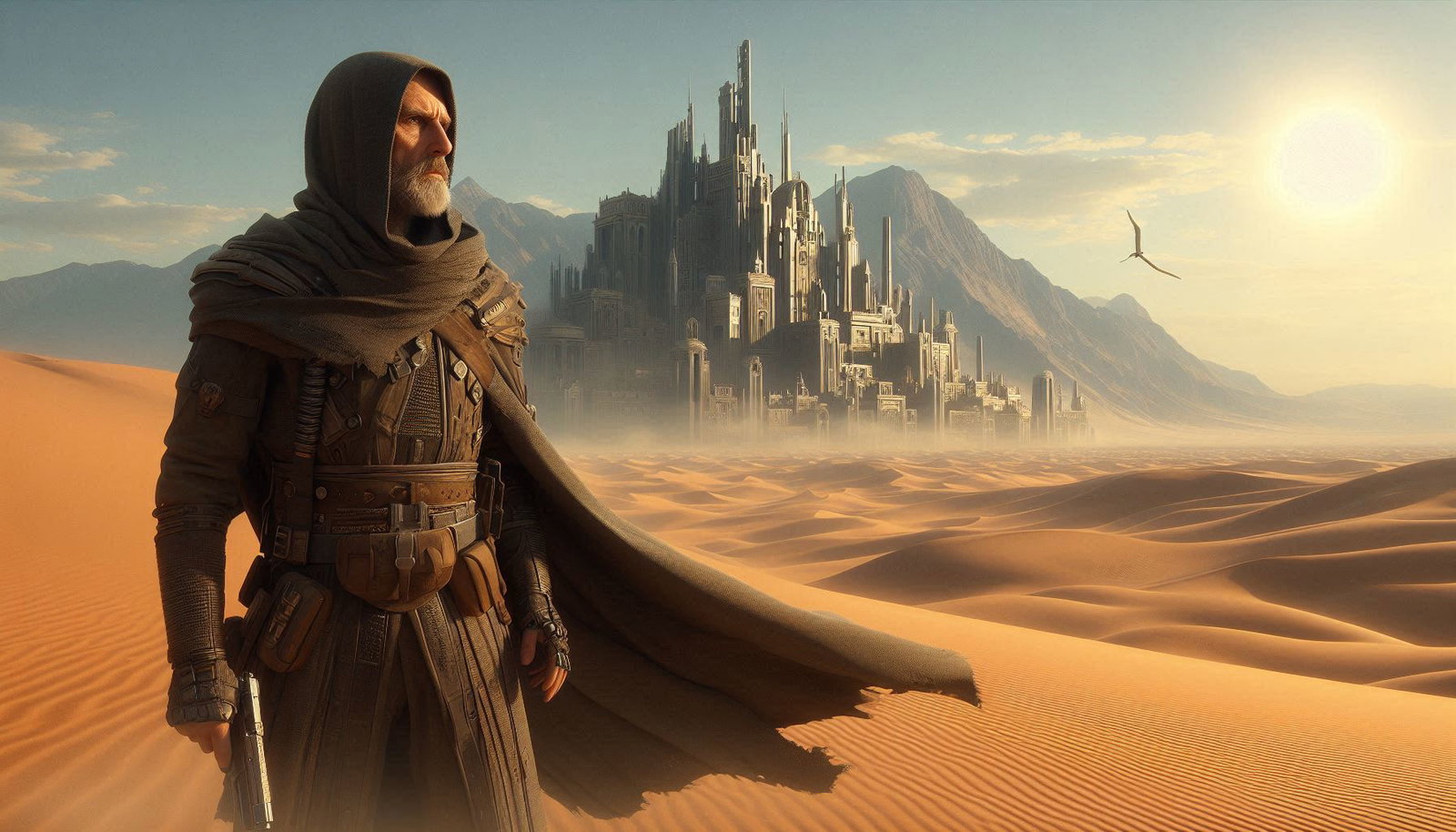 Cover art for Dune : Gurney Halleck, a sci fi scenario on AI Dungeon