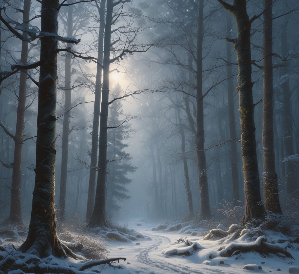 Cover art for Road in Fog, a journey scenario on AI Dungeon