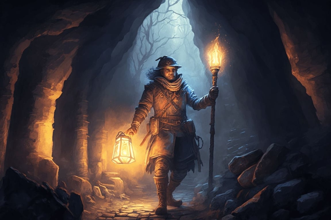 Cover art for New Dusk: A Memory Noir, a mystery scenario on AI Dungeon