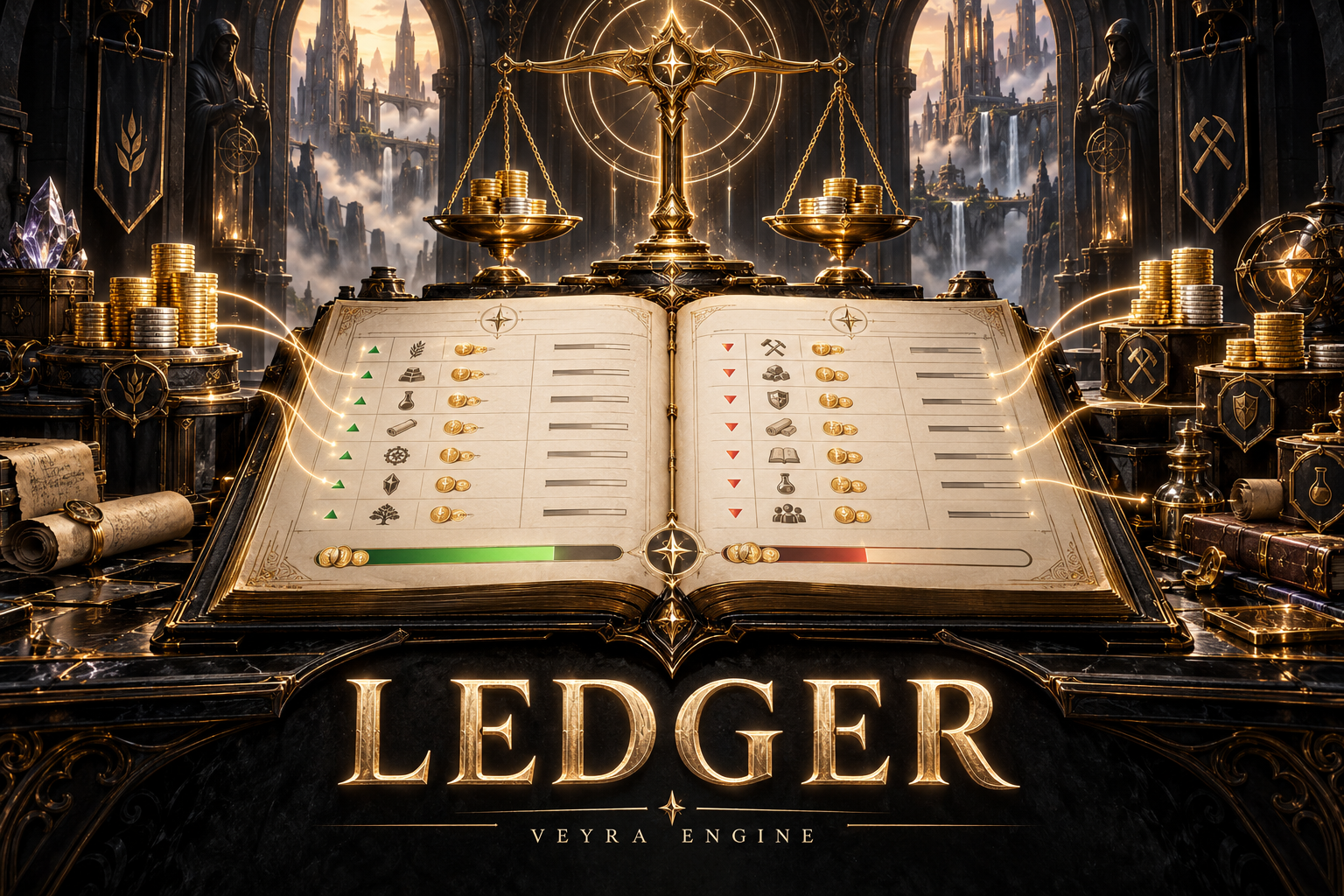 Cover art for Veyra Engine: Ledger on AI Dungeon