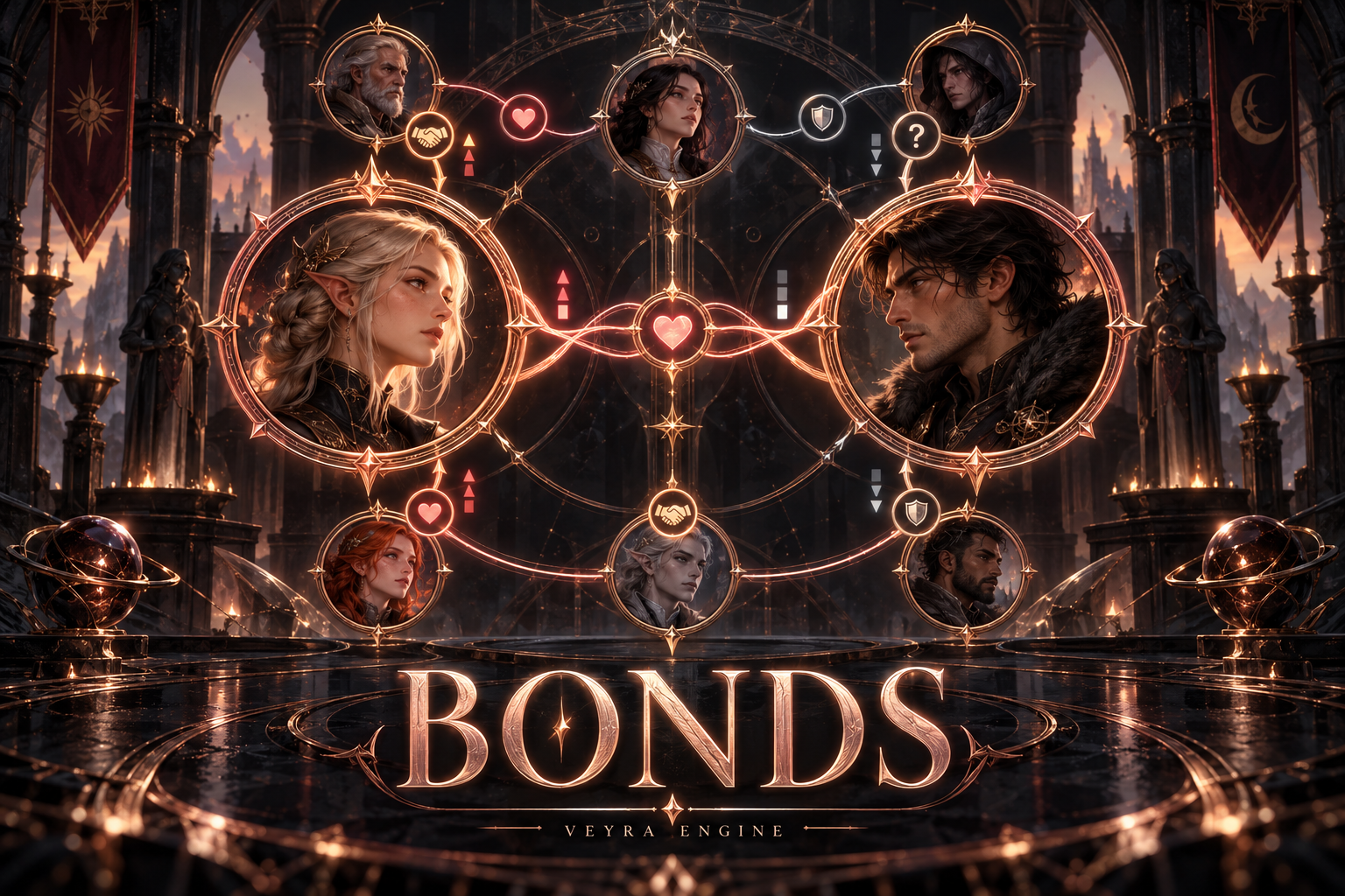Cover art for Veyra Engine: Bonds on AI Dungeon