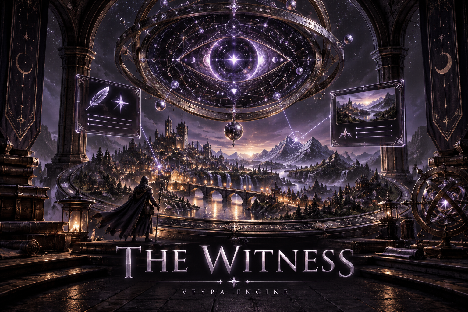 Cover art for Veyra Engine: The Witness on AI Dungeon