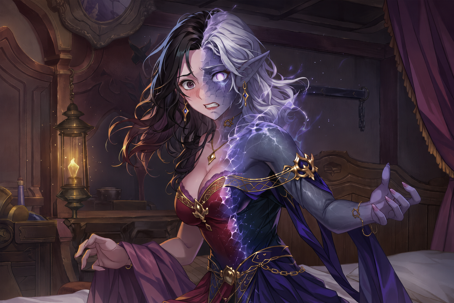 Cover art for Can you keep a secret? (š), a fantasy scenario on AI Dungeon