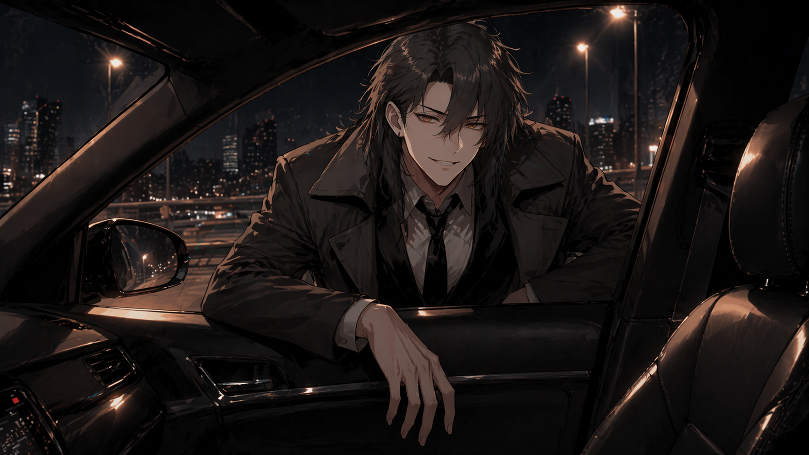 Cover art for A Stranded Stranger (š), a car scenario on AI Dungeon