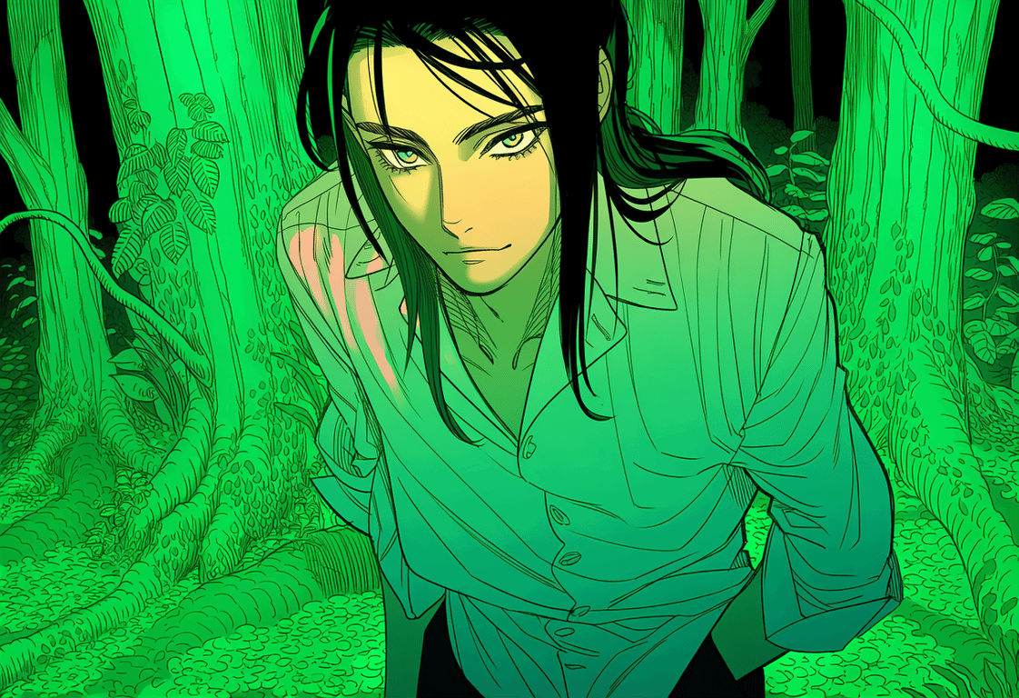 Cover art for Lost in the Fae Woods (đźŽ), a romance scenario on AI Dungeon