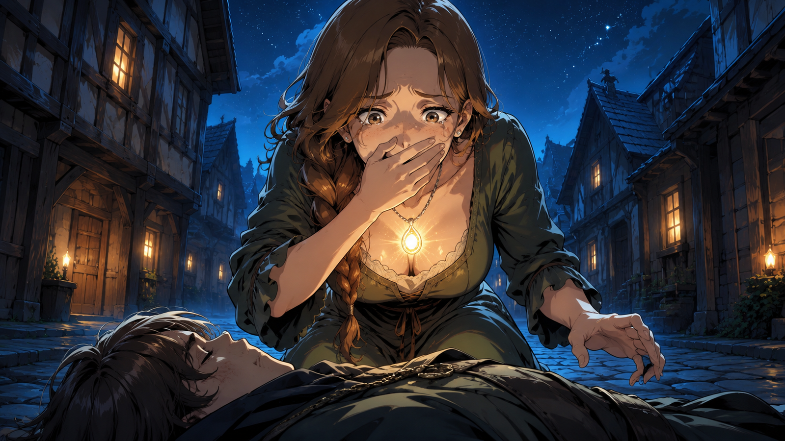 Cover art for The Hero is Dead (ðŸŽ), a fantasy scenario on AI Dungeon
