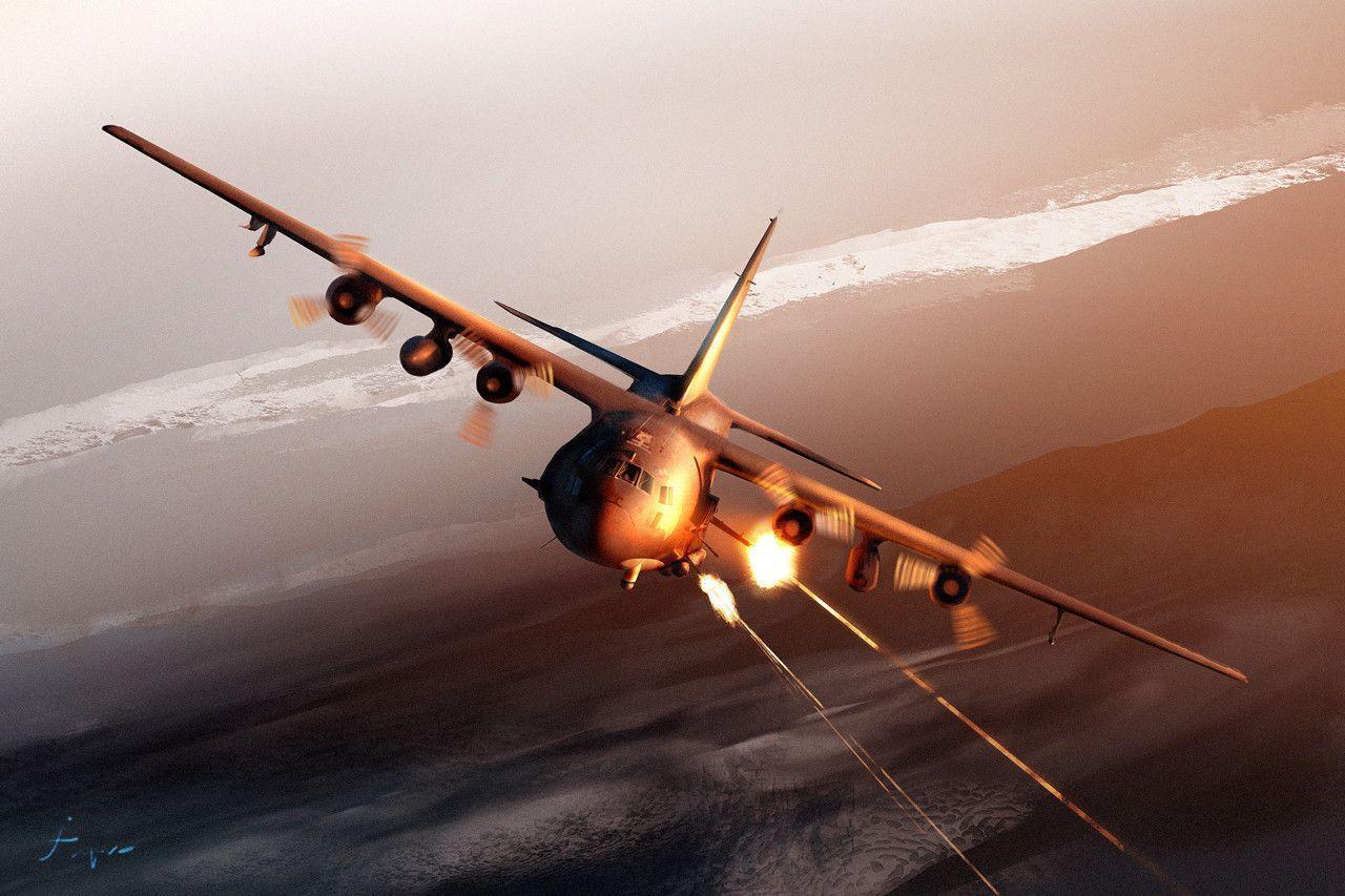 Cover art for Operation Iron Veil | AC-130 Gunship, a military scenario on AI Dungeon