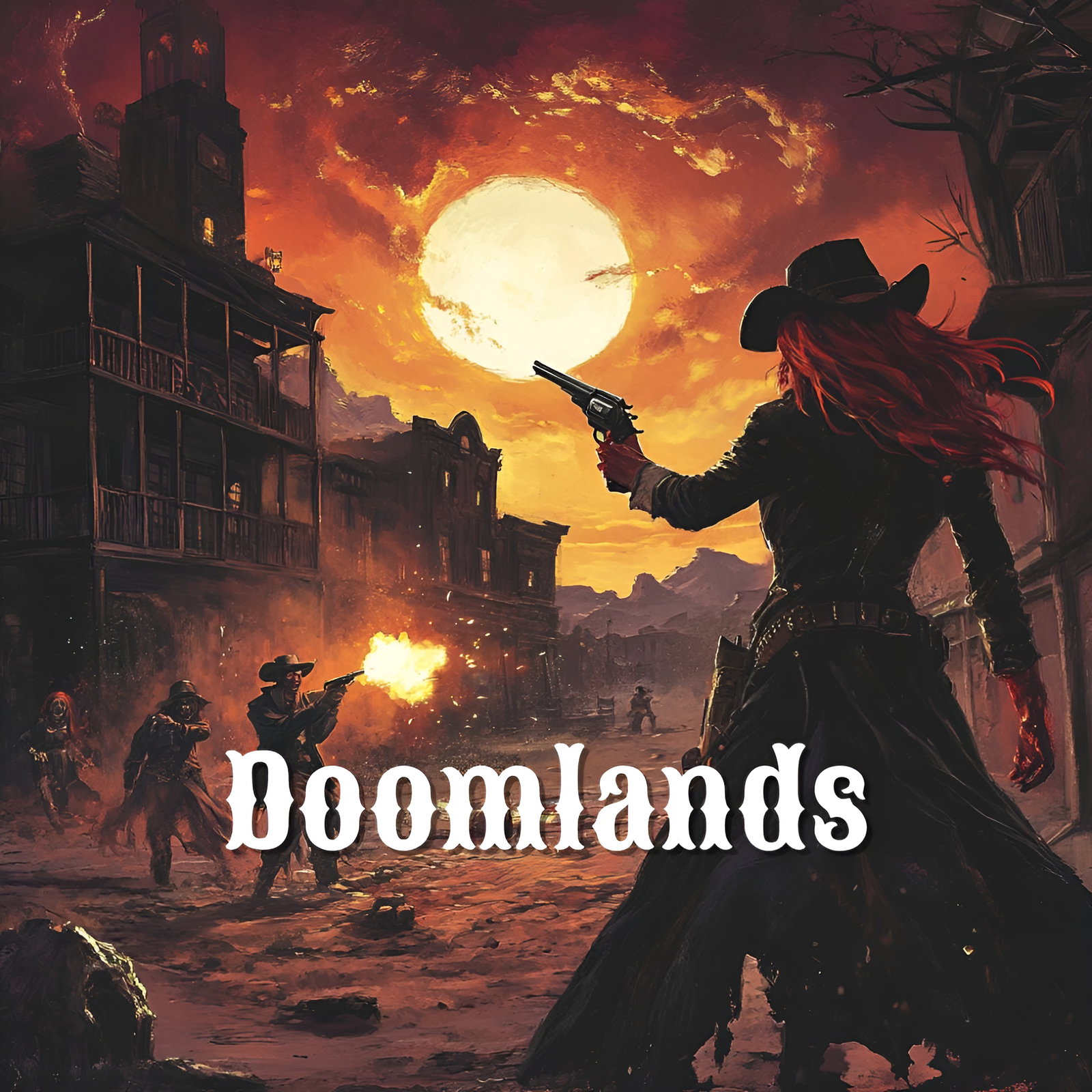 Cover art for Doomlands, a rpg scenario on AI Dungeon