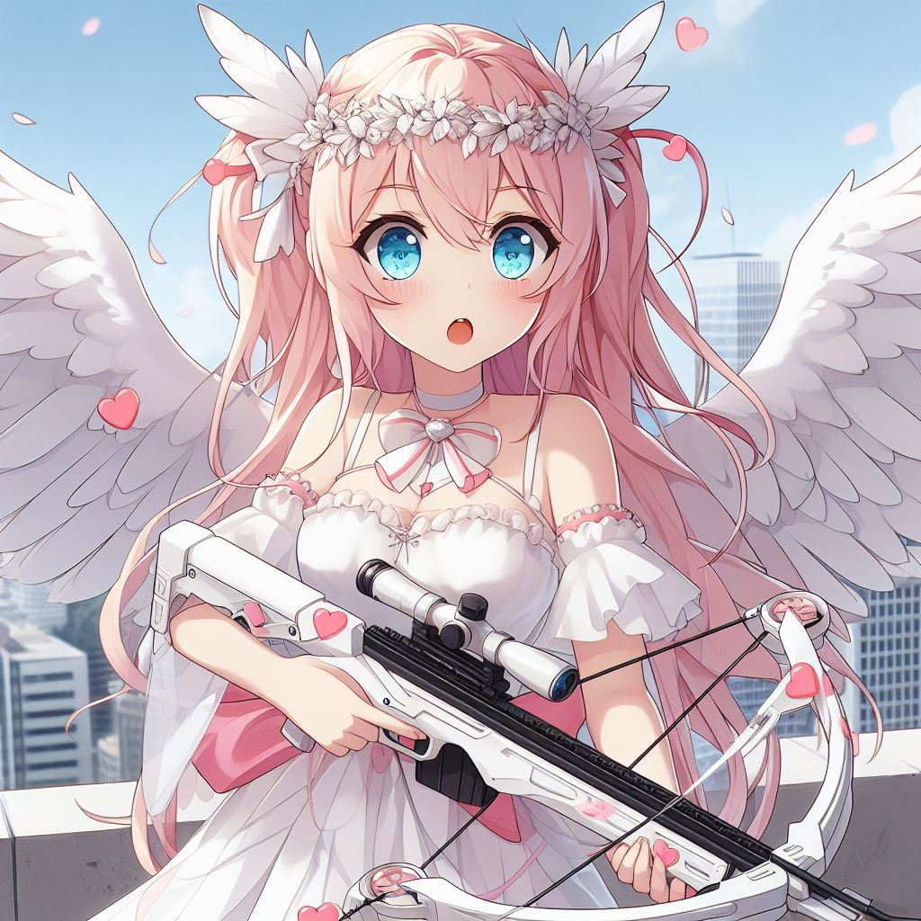 Cover art for Love Overkill!, a romance scenario on AI Dungeon