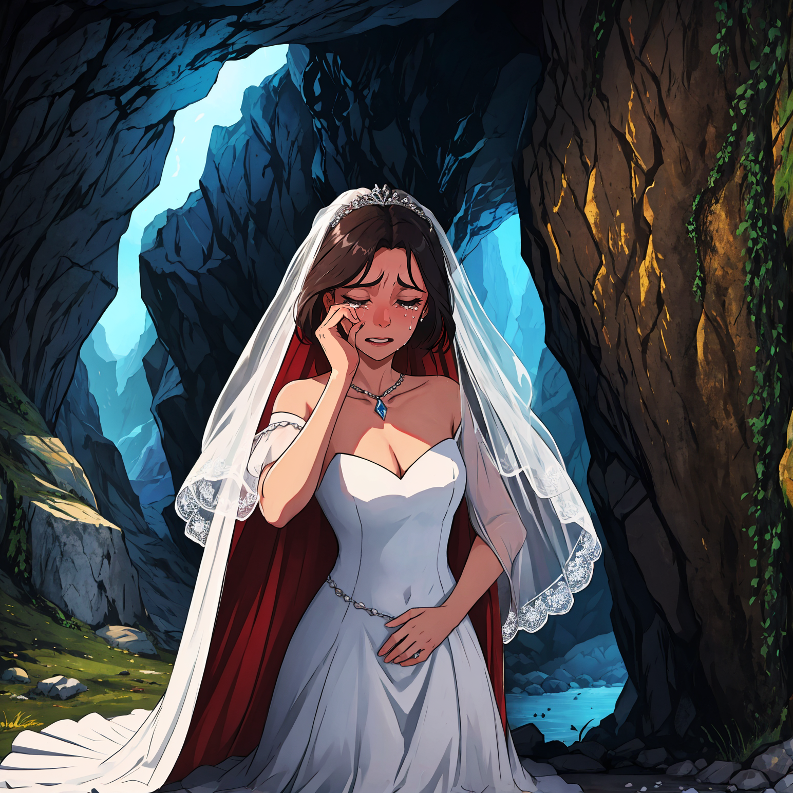 Cover art for The sacrifice, a magic scenario on AI Dungeon