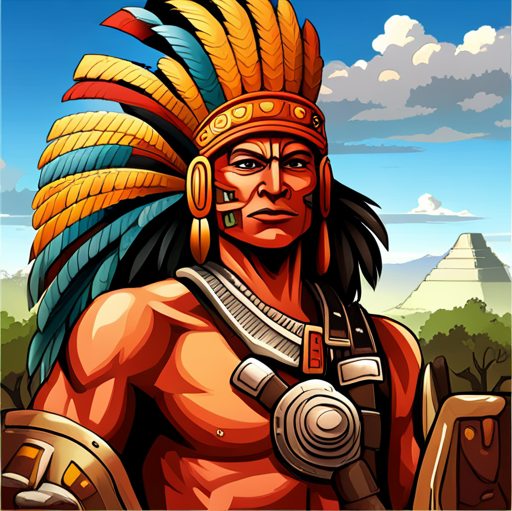 Cover art for Of Serpents and Eagles: Aztec RPG, an aztec scenario on AI Dungeon