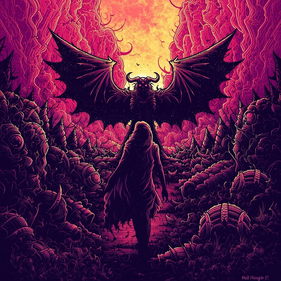 Cover art for Better To Reign In Hell: Sandbox RPG, a devil scenario on AI Dungeon
