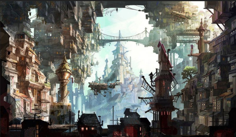 Cover art for The Dark Reign, a gods scenario on AI Dungeon