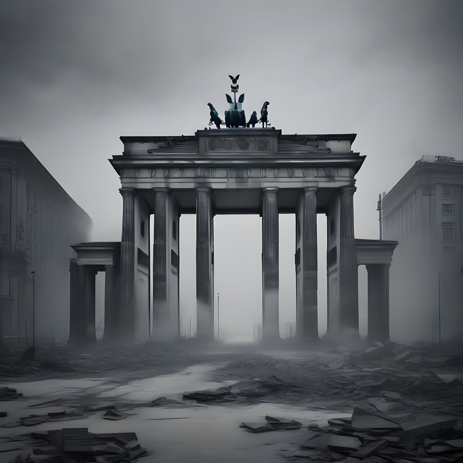 Cover art for Battle of Berlin, a wwii scenario on AI Dungeon