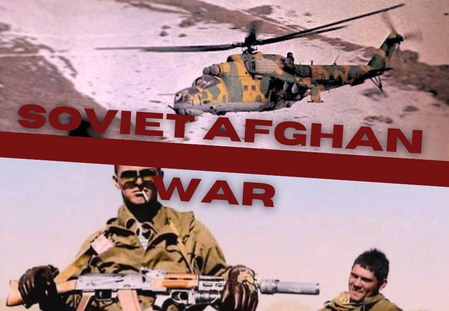 Cover art for Soviet-Afghan War, a desert scenario on AI Dungeon