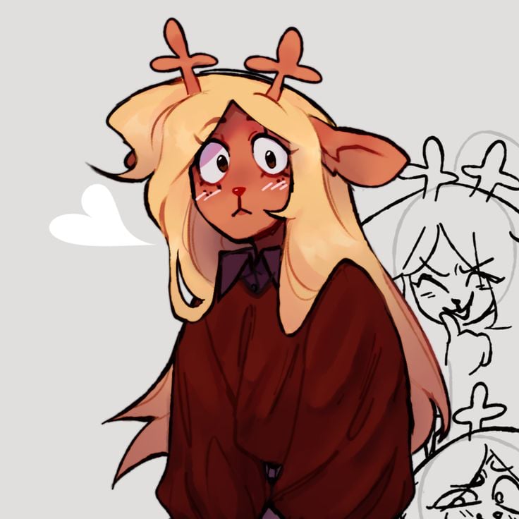 Cover art for noelle holiday, a deltarune scenario on AI Dungeon