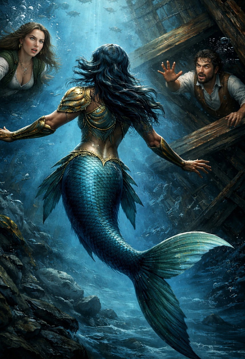 Cover art for Can you Choose?, a mermaid scenario on AI Dungeon