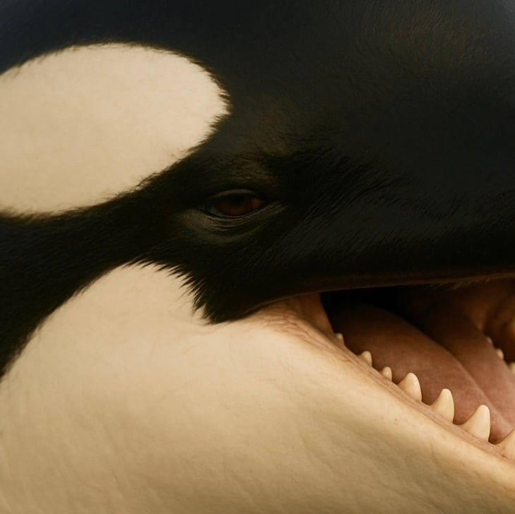 Cover art for Killer Whale Adventure, an orca scenario on AI Dungeon