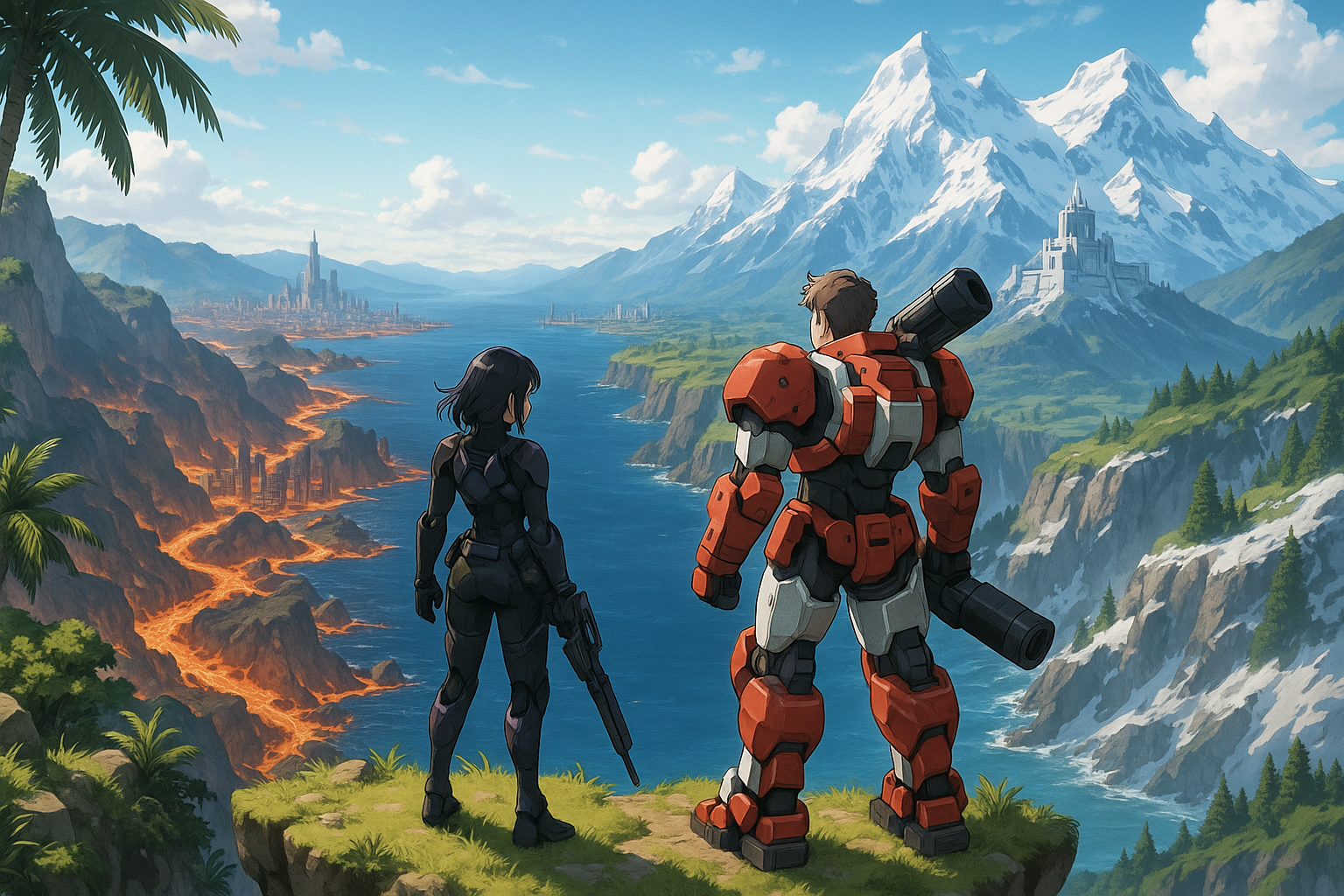 Cover art for Skybreak, a sci fi scenario on AI Dungeon