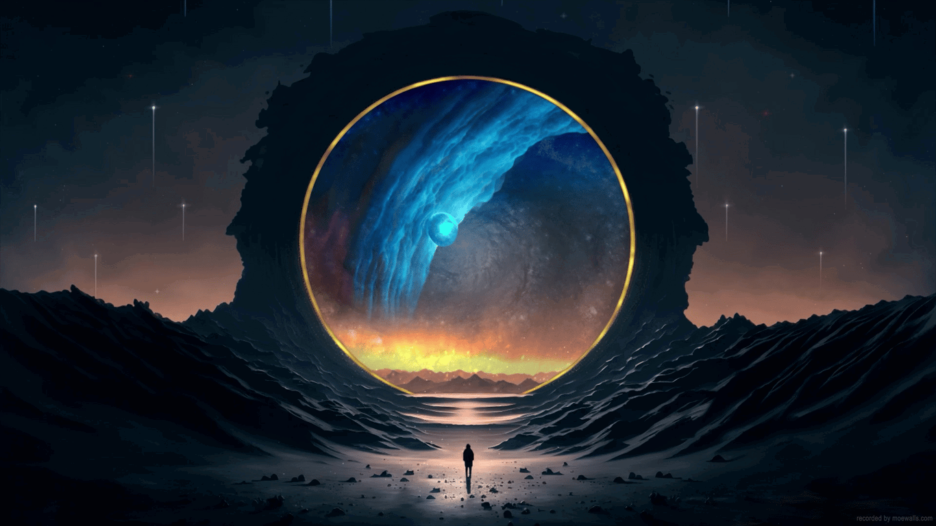 Cover art for Your own pocket dimension, a magic scenario on AI Dungeon