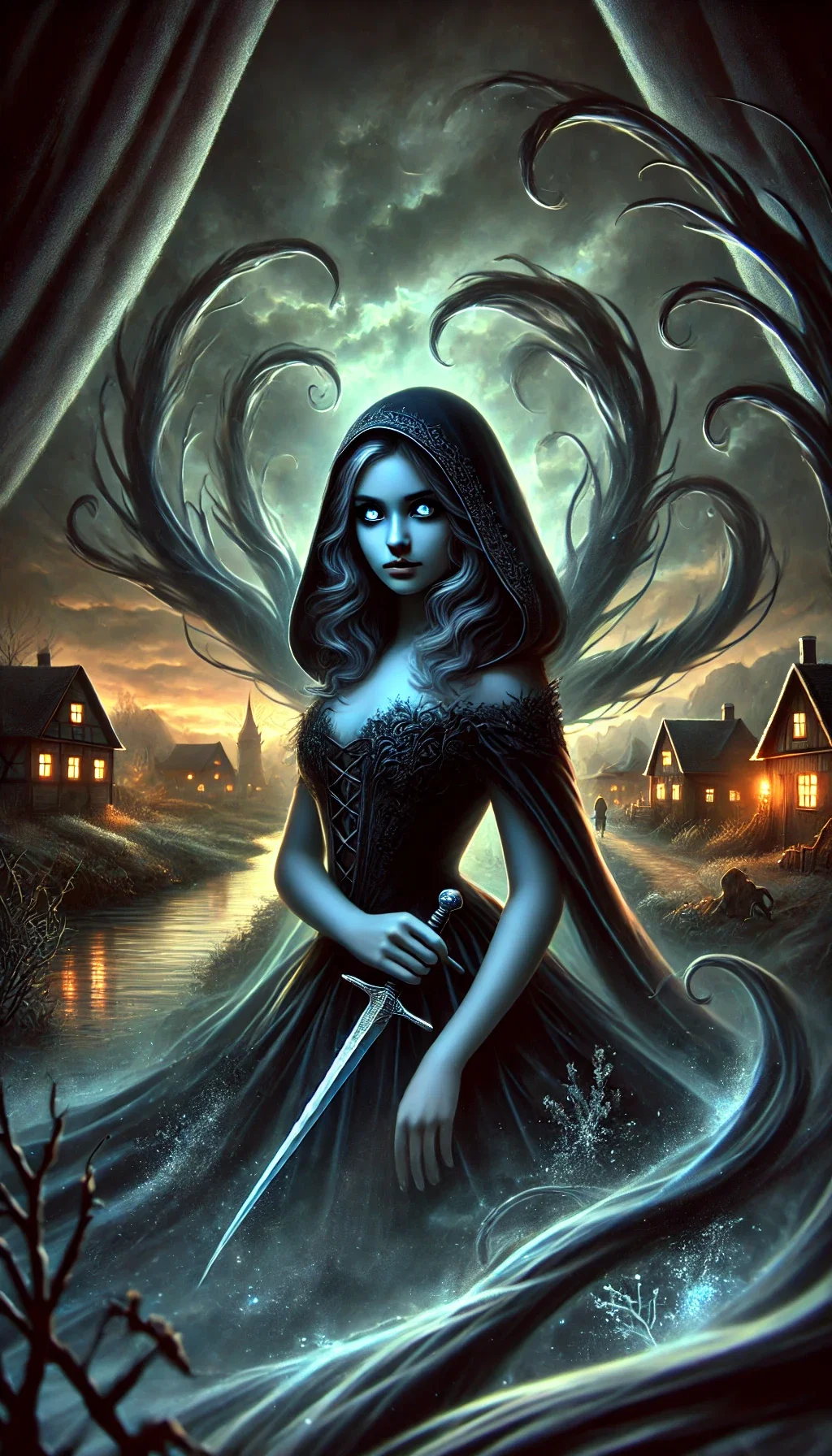 Cover art for Would You Date A Dark Lord?, a fantasy scenario on AI Dungeon