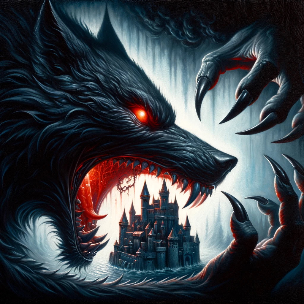 Cover art for Extermination 1.1 , a fantasy scenario on AI Dungeon