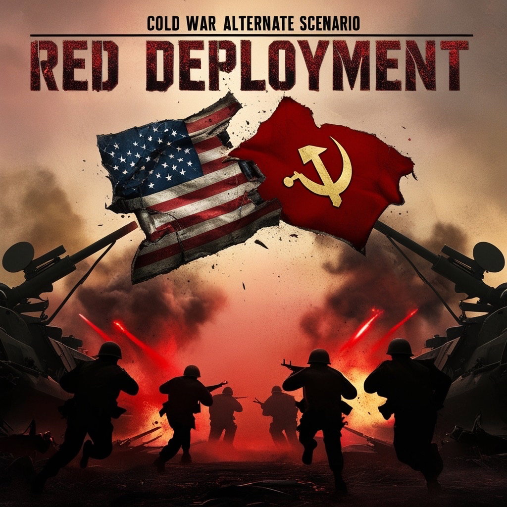 Cover art for Red deployment 2, a cold war scenario on AI Dungeon