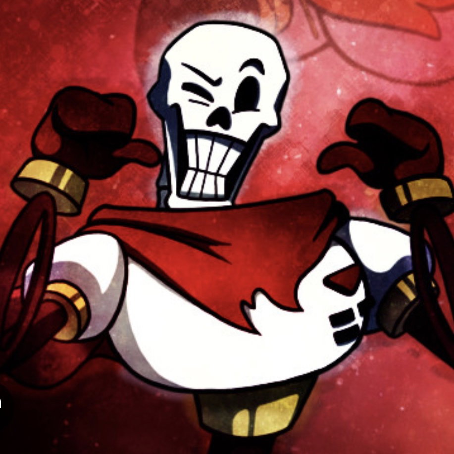 Cover art for Dating the Great Papyrus, an undertale scenario on AI Dungeon