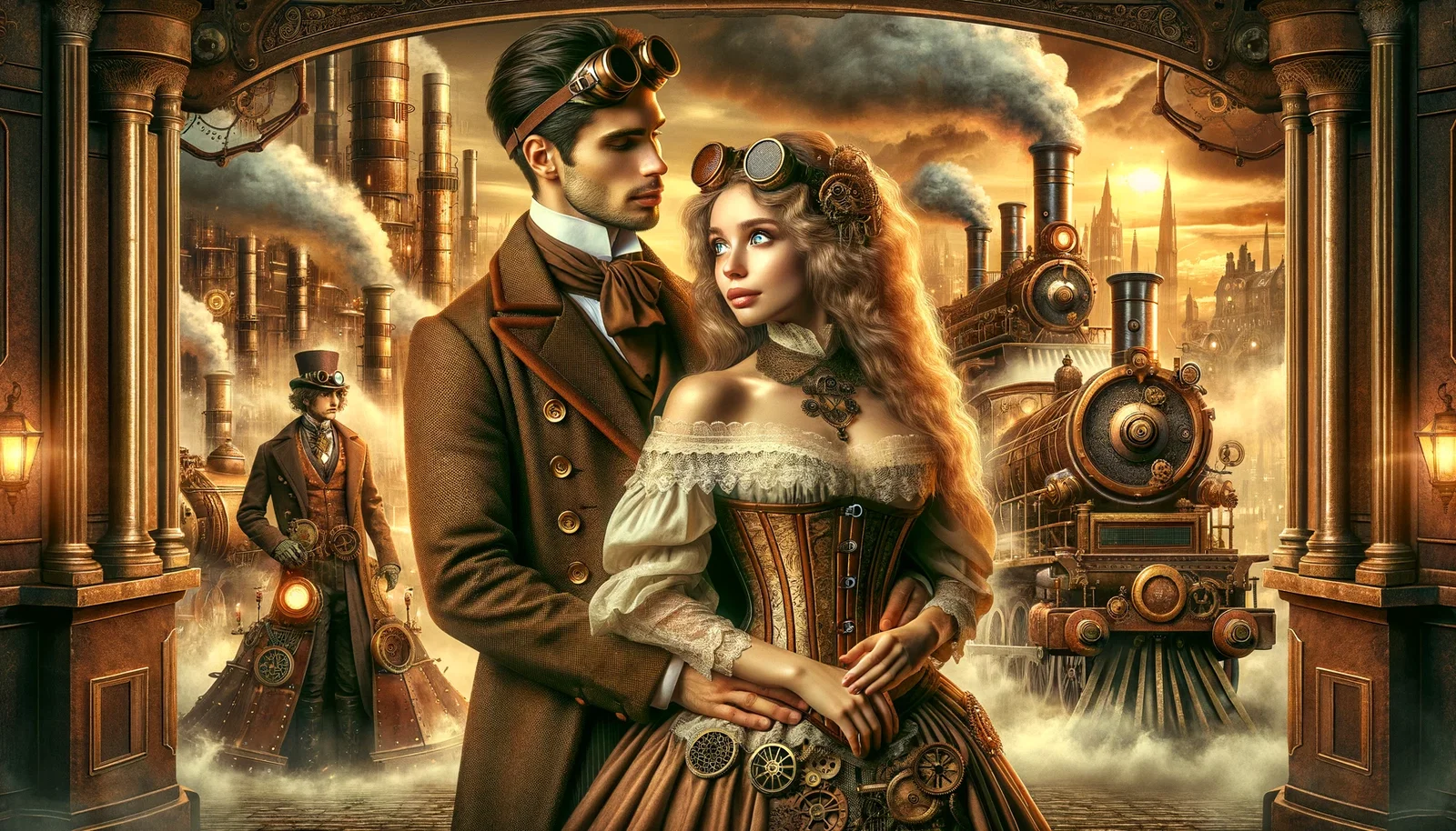 Cover art for Valves of Steam, an oracle scenario on AI Dungeon