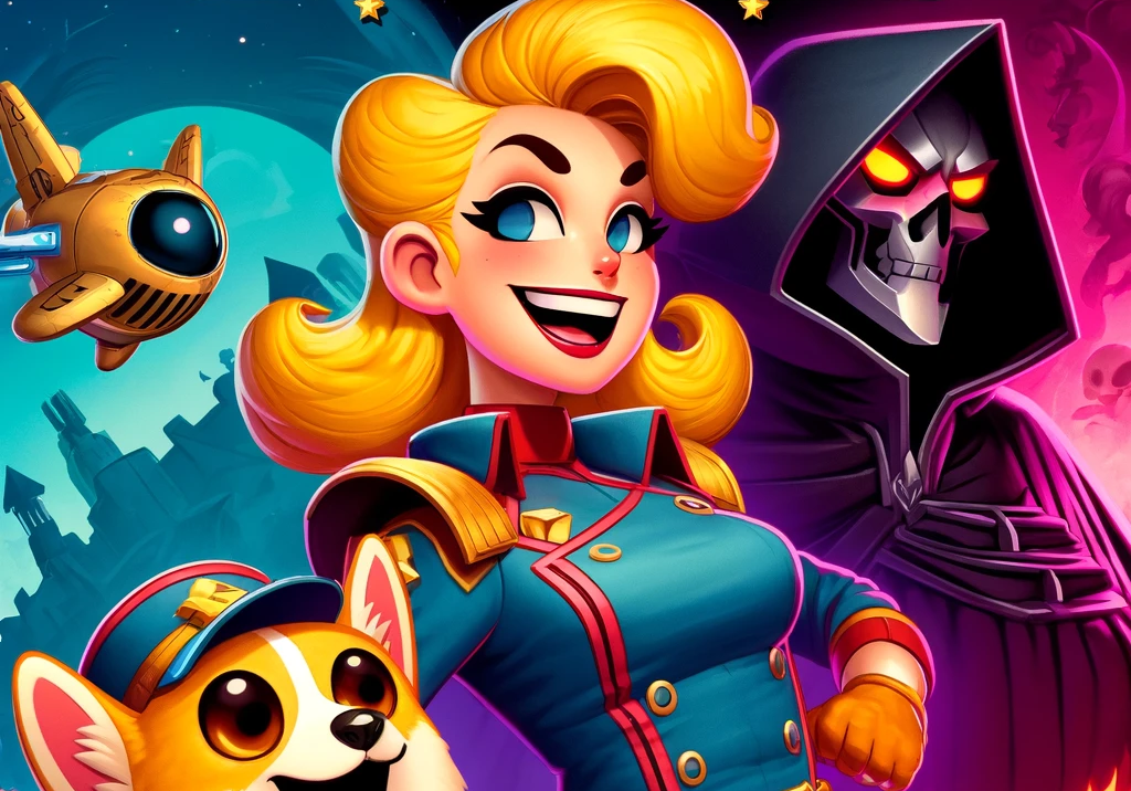 Cover art for Lt Bubbles: Mischief in Command on AI Dungeon