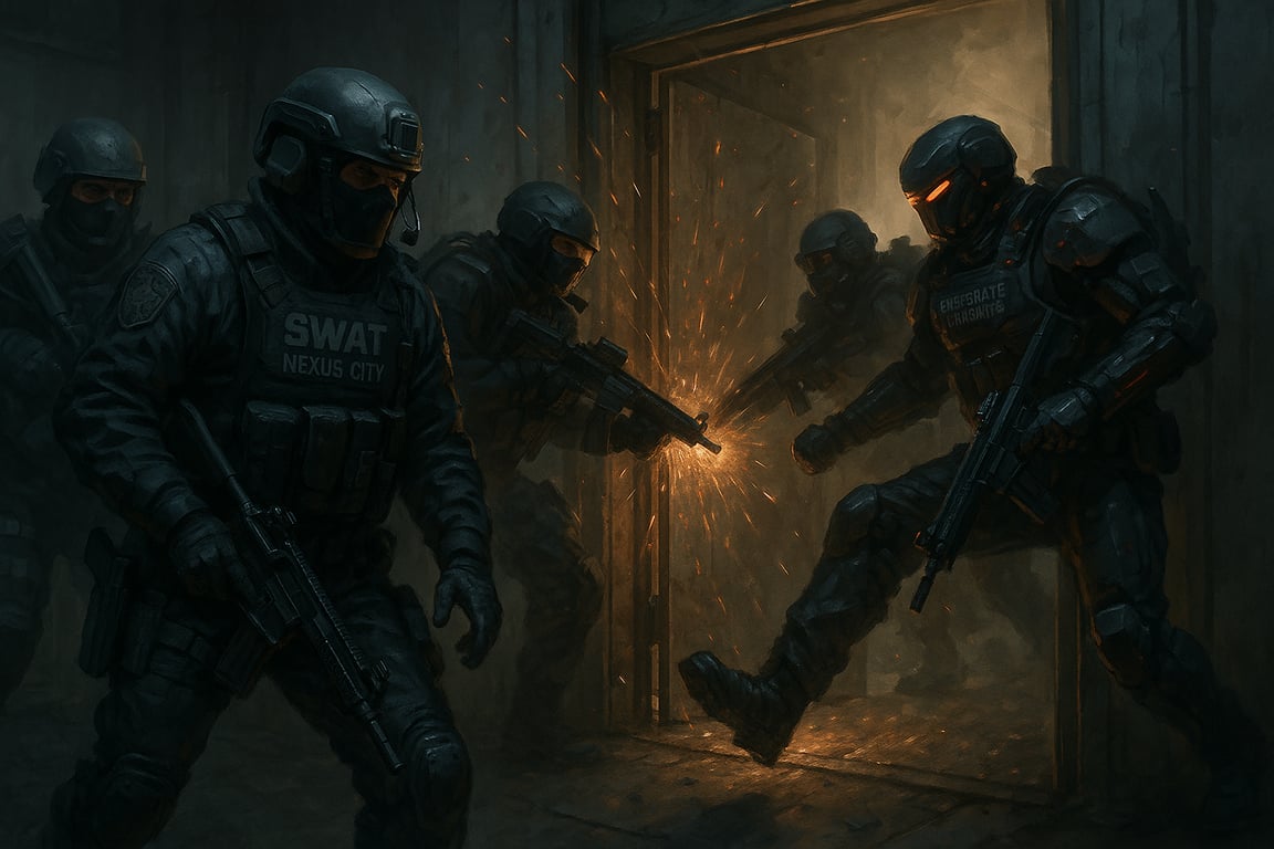 Cover art for Shot Caller, a swat scenario on AI Dungeon