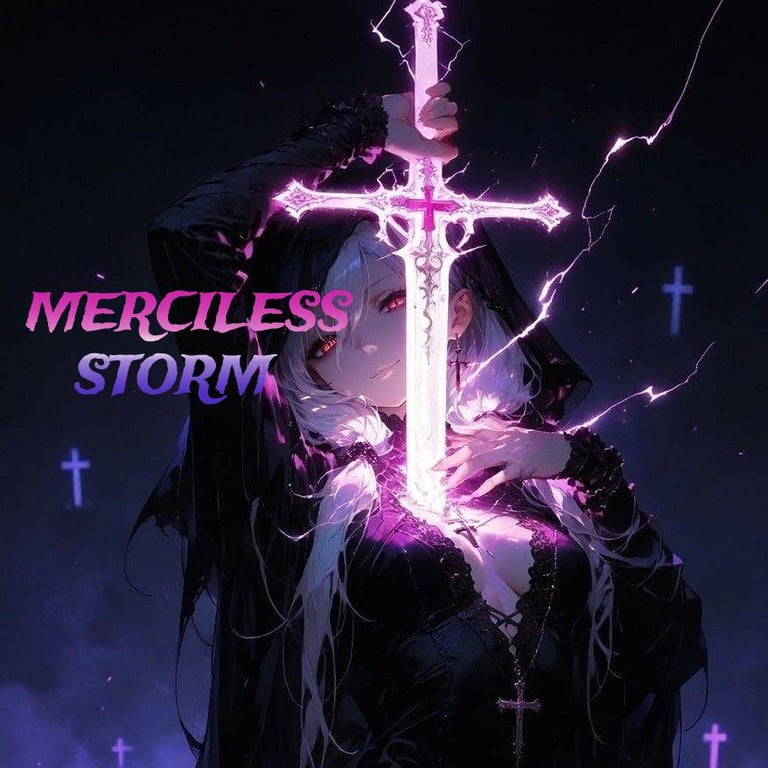 Cover art for Merciless Storm: Shirokami 0.98.86, a war scenario on AI Dungeon
