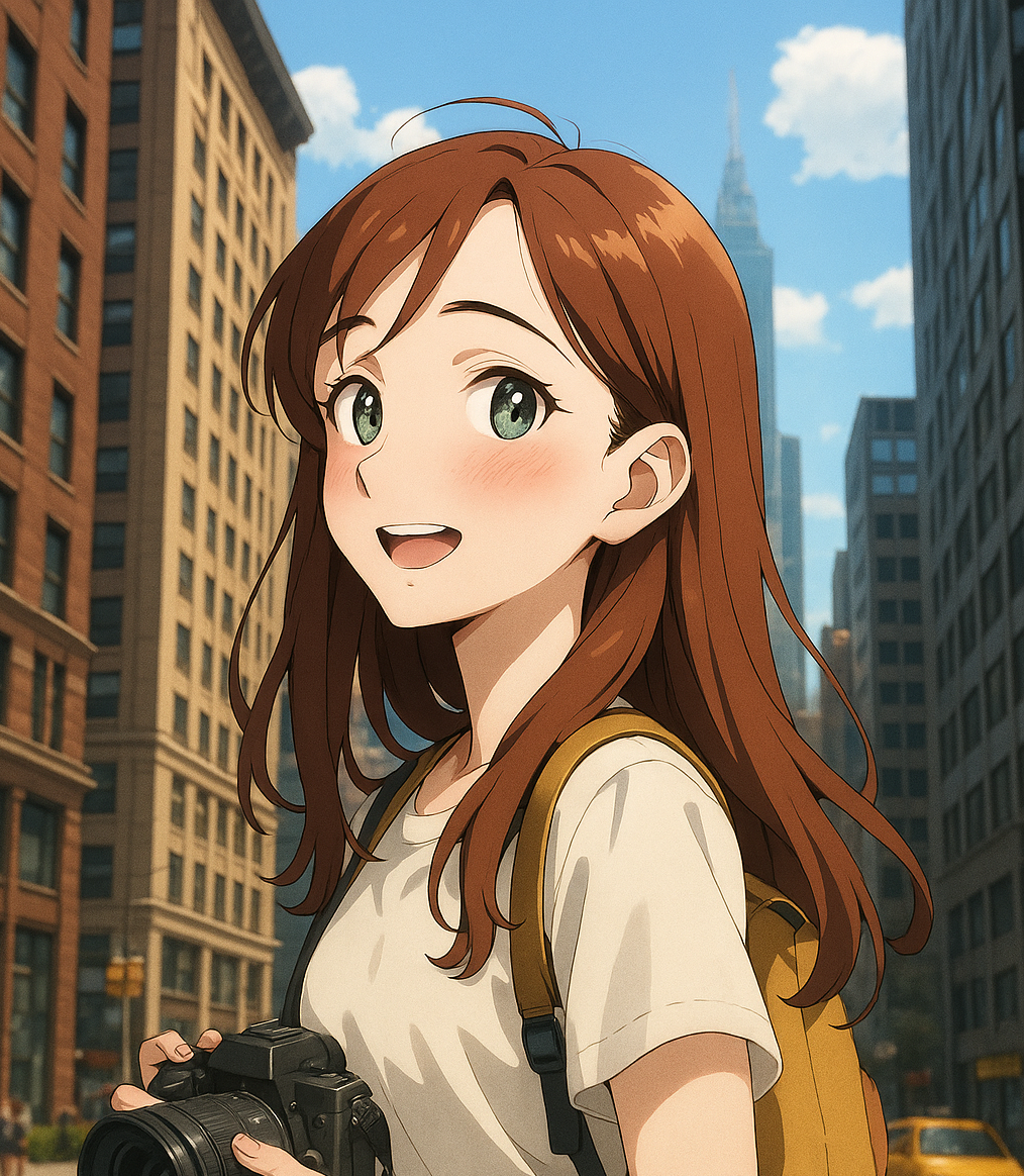 Cover art for French tourist, a romance scenario on AI Dungeon