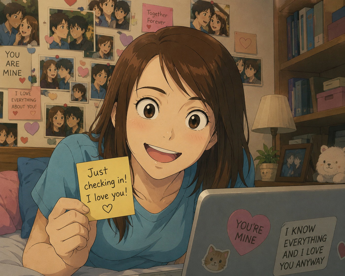 Cover art for Overly Attached, a boundaries scenario on AI Dungeon