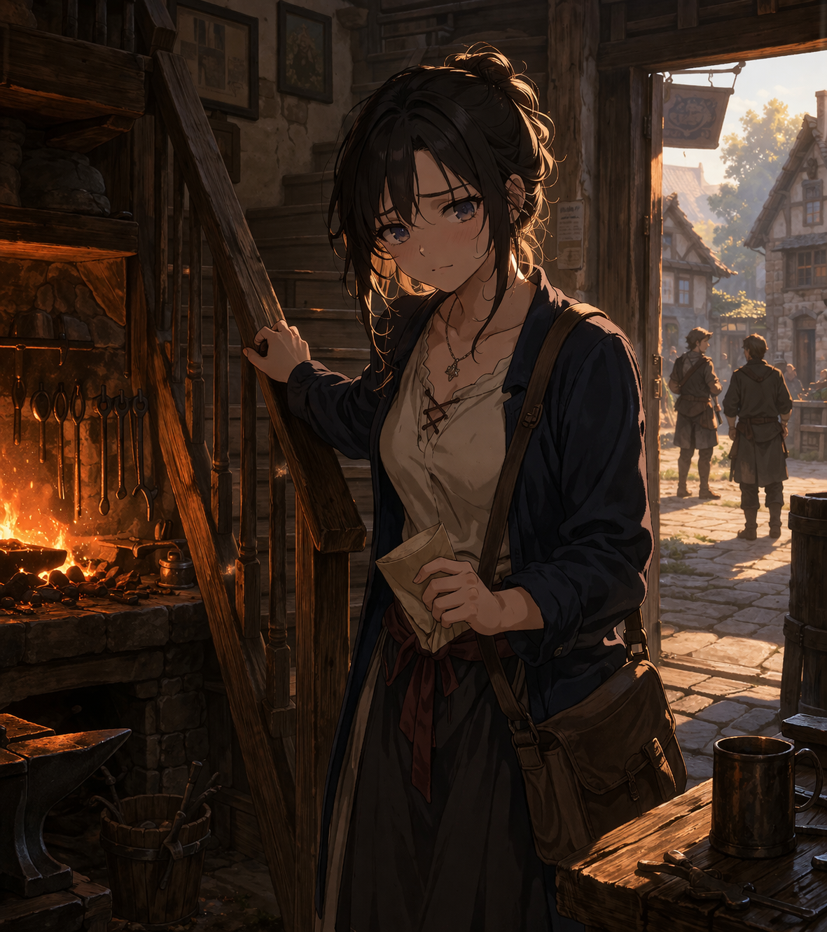 Cover art for Half-Orc π Human, a hommlet scenario on AI Dungeon