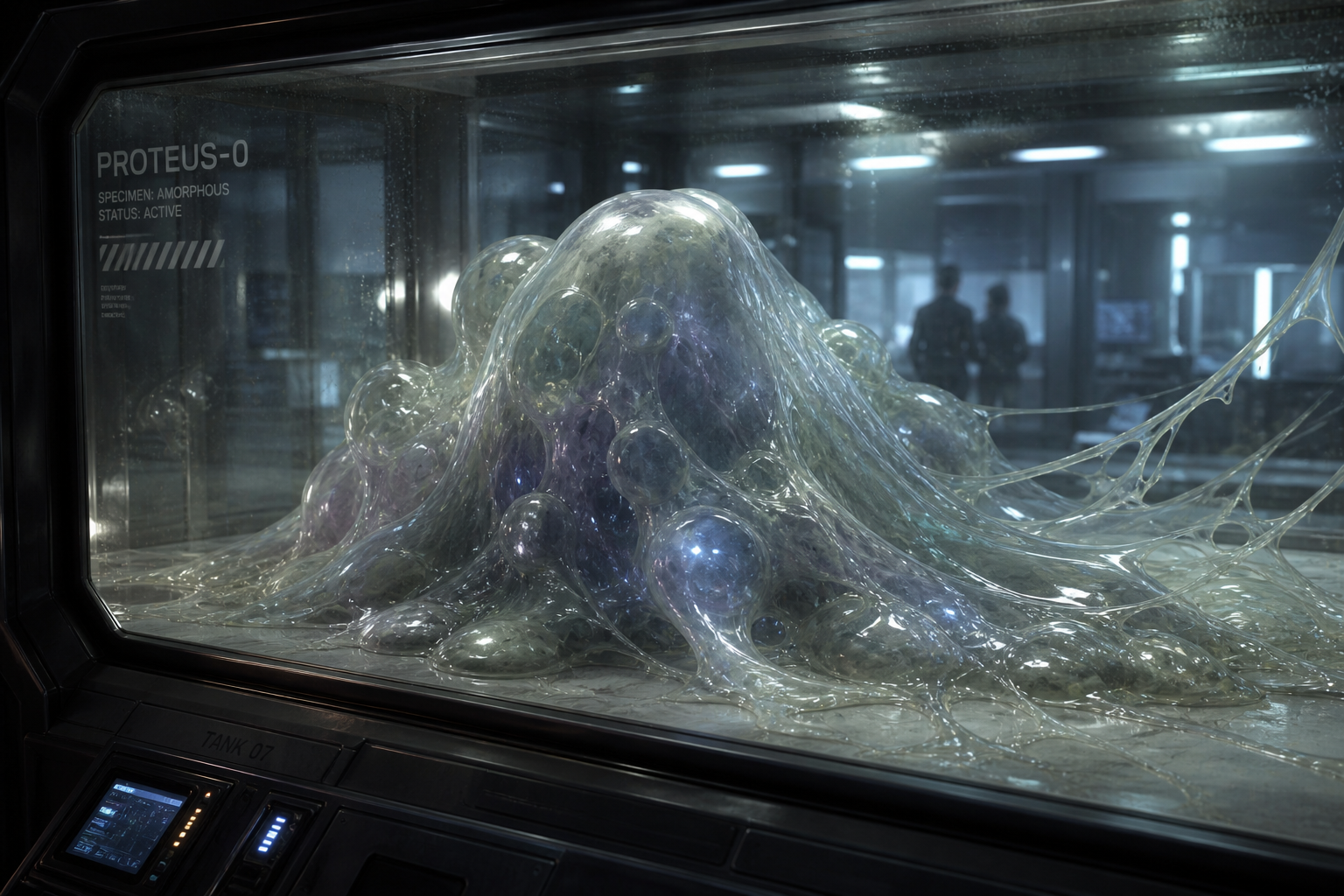 Cover art for The Proteus Experiment, a slime scenario on AI Dungeon