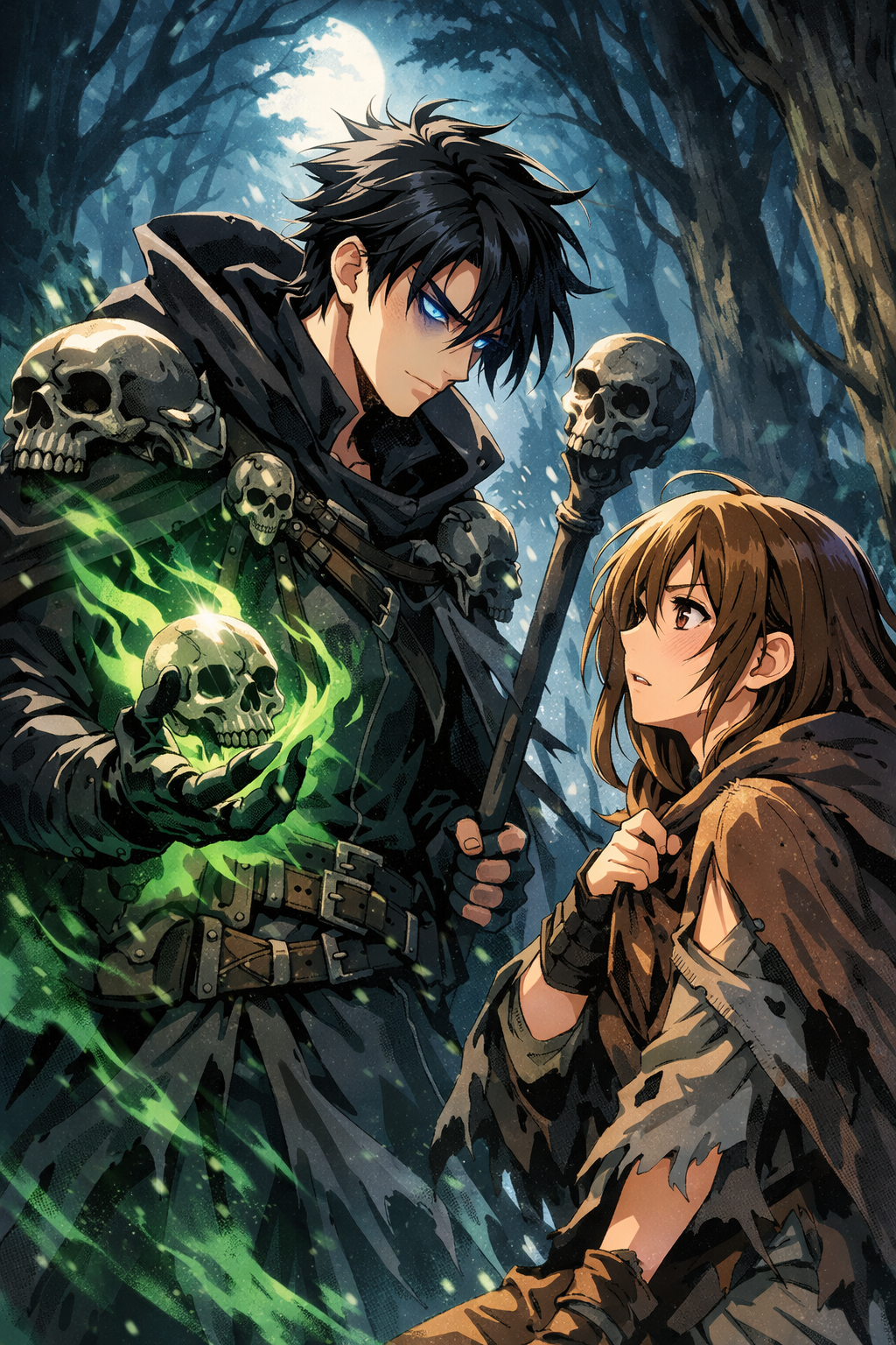 Cover art for 🧟♂️ Where the Dead Keep Watch, a dark fantasy scenario on AI Dungeon