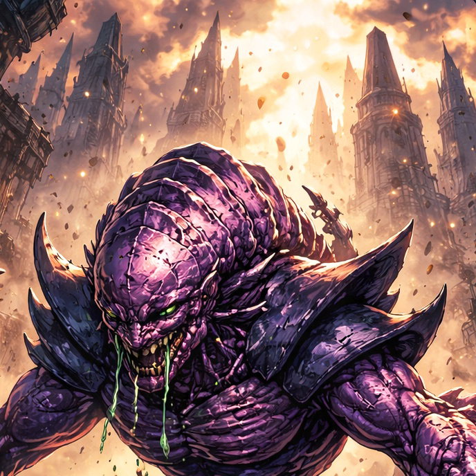 Cover art for The Freaks Come Out at Night, a sci fi scenario on AI Dungeon