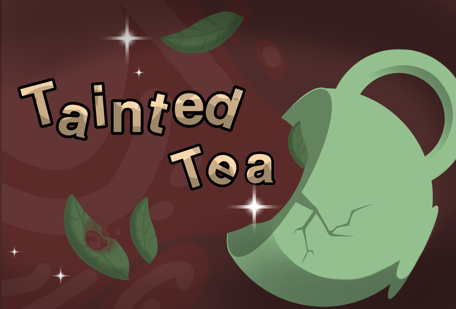 Cover art for Tainted tea, a tea party scenario on AI Dungeon