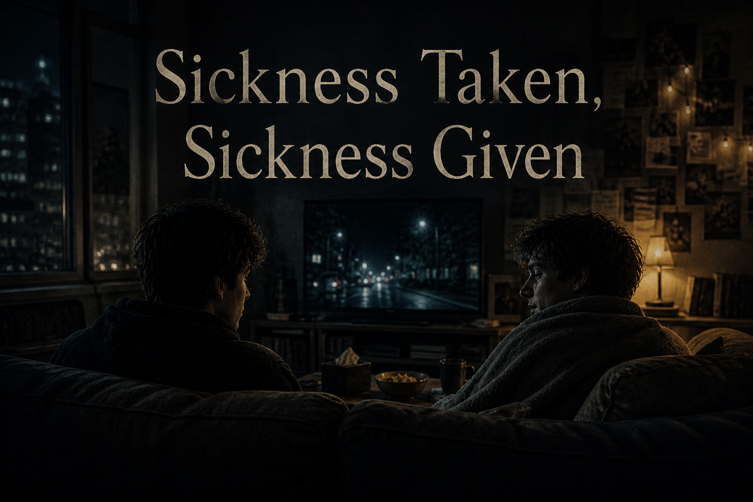 Cover art for Sickness Taken, Sickness Given, a sickness scenario on AI Dungeon