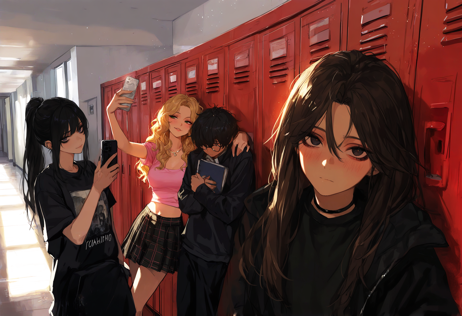 Cover art for ☠️ All The Bullies Want You!, a bully scenario on AI Dungeon