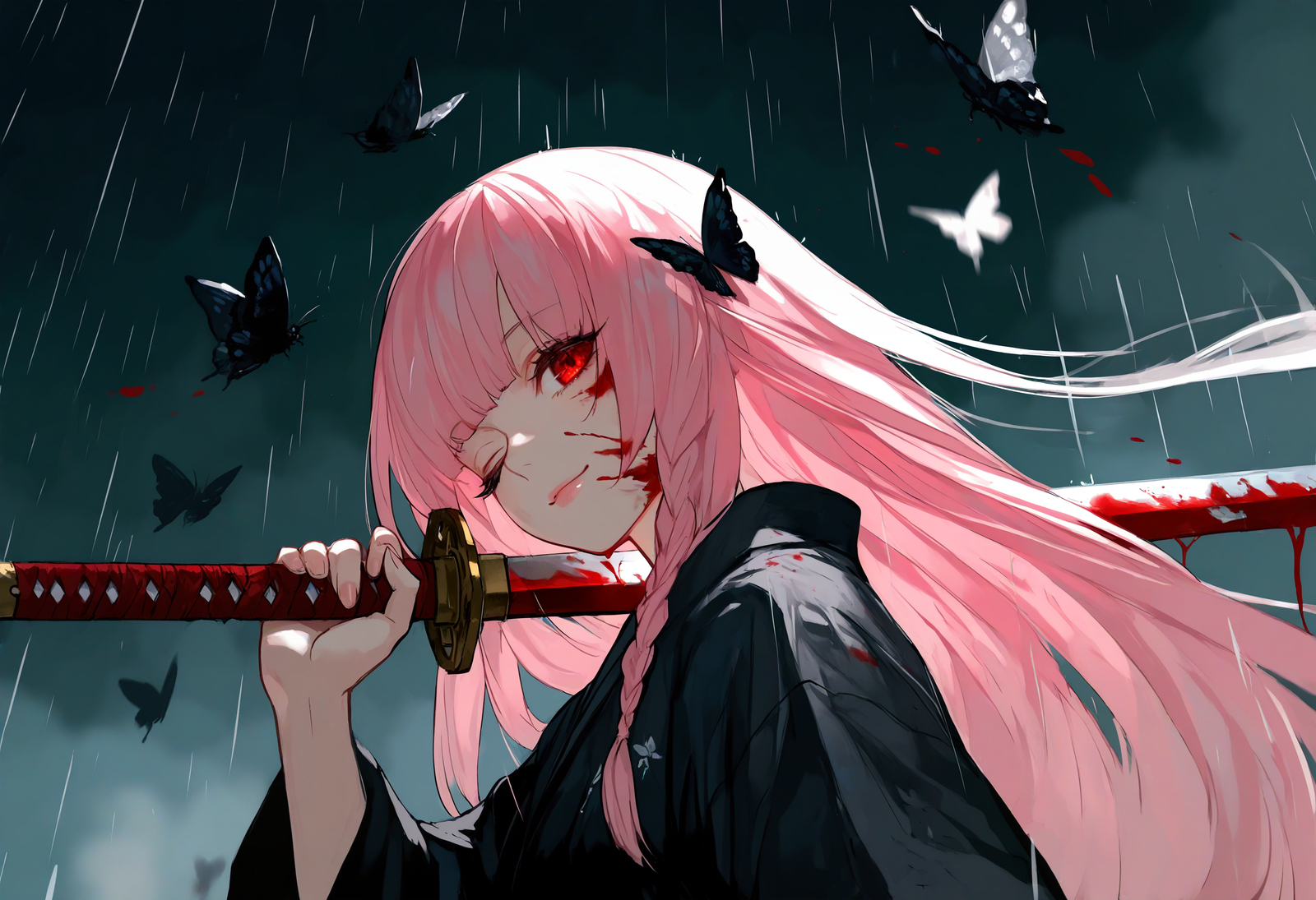 Cover art for 🦋 Don’t Worry, Master, a yandere scenario on AI Dungeon