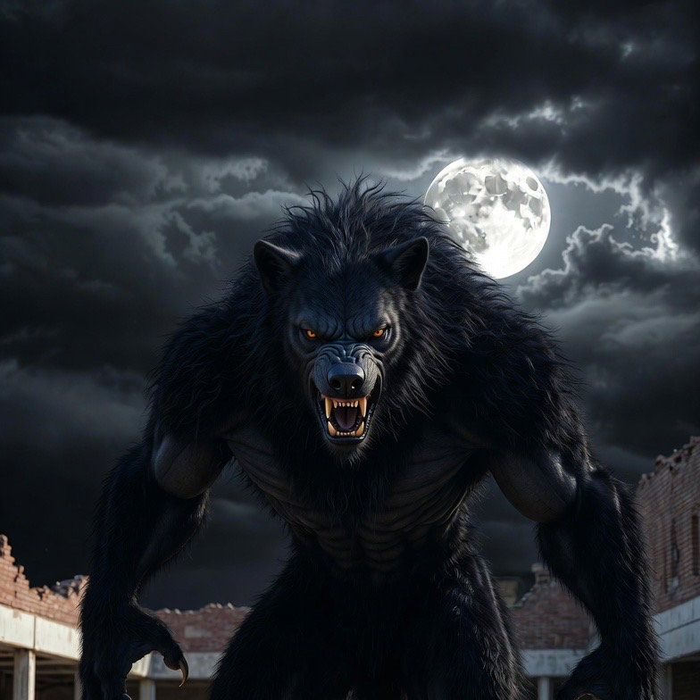Cover art for Alpha - Werewolf Apocalypse, an inner self scenario on AI Dungeon